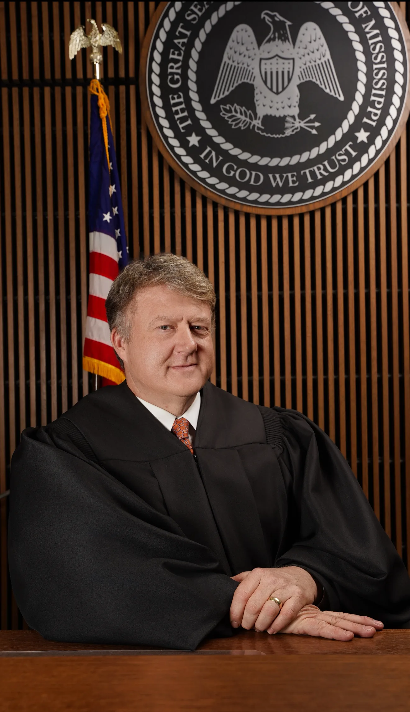 Bo Agnew in judicial robes